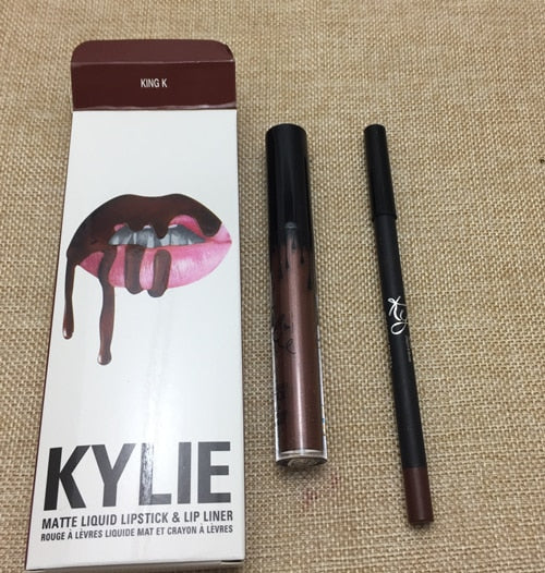 2020 new KYLIE matte lipstick+lips