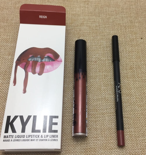 2020 new KYLIE matte lipstick+lips