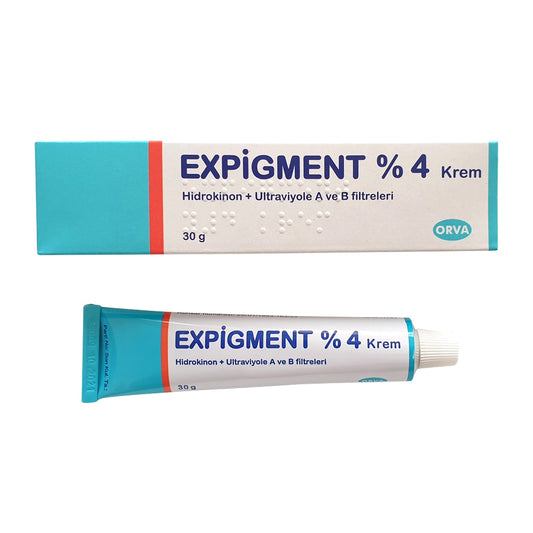 Expigment Hydroquinone 4 % Cream For Skin Bleaching Skin Lightening Skin Melasma Treatment 30g/1oz